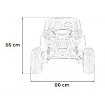 Elektrická Bugina - Buggy UTV-MX 2000N - červená